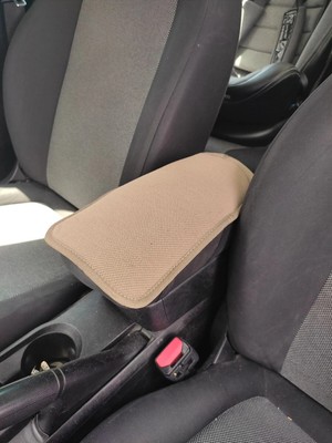 Mikasso Fiat Egea Uyumlu Oto Kol Dayama Minderi Yeşil 29X19 cm Kaymaz Alt Yüzey (Lastikli Sabitleme) Kumaş H