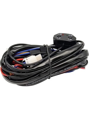 Mikasso 300W 16 Awg Kablo Demeti 15A Off Road Çift Tuşlu Kumandalı Kablo Açma Kapma