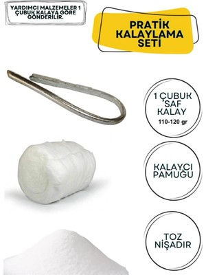 Buççin Online Mağaza Kalay Seti Pratik Kalaylama Seti