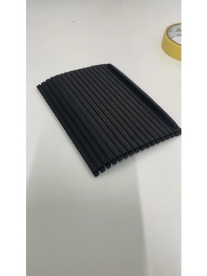 Mikasso Bmw E46 Arka Kulluk Ustu Kapak Esnek Yapı Siyah Renk 3D