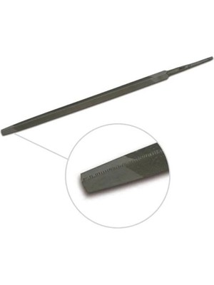 Buççin Online Mağaza 5 Adet Üçgen Slim Eğe 7mm 21,5cm Ince Diş