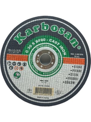 Buççin Online Mağaza Ermer Kesci Disk 180MMX3.0X22