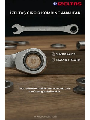 Buççin Online Mağaza 10MM Cırcır Kombine Anahtar