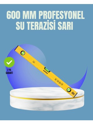 Buççin Online Mağaza Dayanıklı Plastik Gövdeli 600 mm Su Terazisi