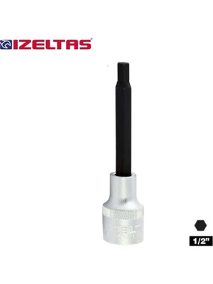 Buççin Online Mağaza Izeltas 1/2 H8 Lokmalı Allen Uç Uzun 8 mm