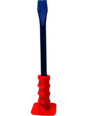 Buççin Online Mağaza Renkli Çelik Düz Keski Korumalı 30CM.MURÇ