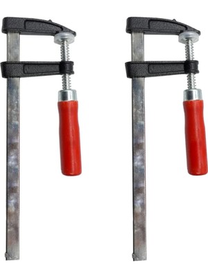 Buççin Online Mağaza Yüksek Kalite F Tipi 2 Adet 100 mm Mini Işkence Çelik Malzeme Mengene...