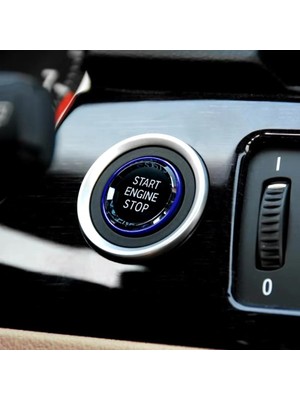 Mikasso Bmw 3 Serisi E92 Kristal Start Stop Tuşu Mavi 2005-2012