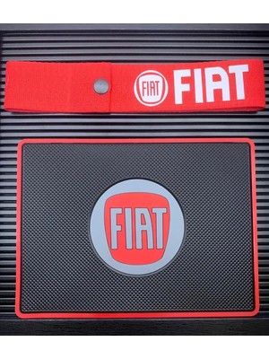 Mikasso Fiat Torpido Pedi Kaydırmaz Ped ve Tampon Çeki Ipi Dili
