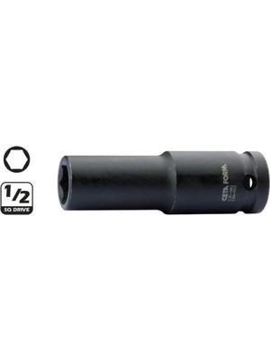 Buççin Online Mağaza Form 1/2” 6 Köşe Derin Havalı Lokma Anahtar 16 mm - C64-H16