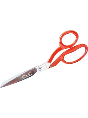 Buççin Online Mağaza Merze Tırtırlı Kırmızı Saplı Yatık Regula Makası (3257-7) No:7