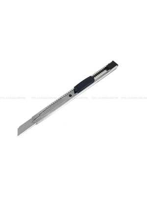 Buççin Online Mağaza Metal Dar Maket Bıçağı Ince Falçata 9mm Mavi