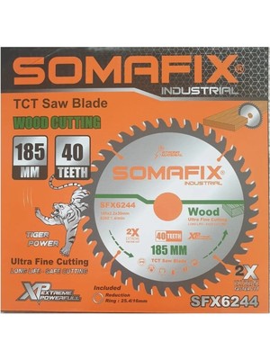 Buççin Online Mağaza Industrıal Professynal 185MM Sunta Kesme 24 Diş 185X2,2X30MM 8200 1,4/min Elmas Diş