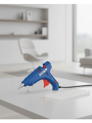 Buççin Online Mağaza Kullanışlı 11 mm Silikon Uyumlu 100 W Güçlü Silikon Tabancası 5 Adet Silikon Hediyeli
