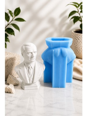 Silikon Kalıp Atatürk Modeli