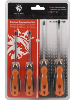 Buççin Online Mağaza Kalite - England Tornavida Seti 4 Lü L0051