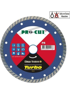Buççin Online Mağaza Procut Ab 115 mm Turbo Kanallı Elmas Testere