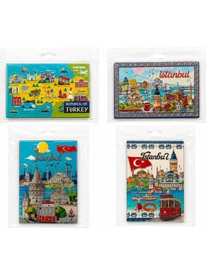 Ynt İthalat Istanbul Temalı Silikon Buzdolapı Süsü Magnet ALK5815