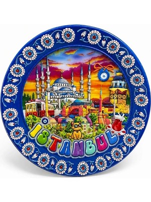 Ynt İthalat Istanbul Temalı Seramik Magnet ALK5854
