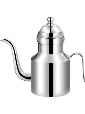 Chavin Komple 304 Çelik Silver 500 ml Yağdanlık Sosluk ve Sirkelik MT271BY