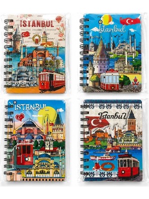Magicool Istanbul Temalı Kabartmalı Defter ALK5823
