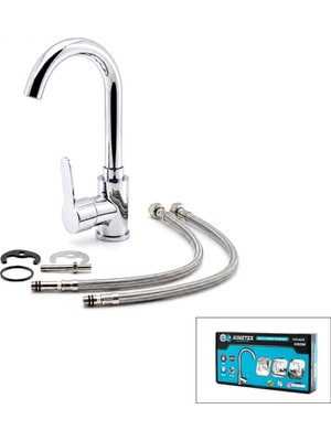 Marsilyan Krom Delta Lavabo Bataryası Aç Kapa KTX-2639 (4887)