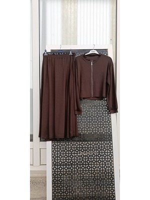 Çınar Butik Etekli Hırkalı Ikili Takım