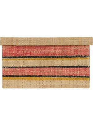 Yargıcı Rafya Renkli Dikdörtgen Kutu(22x34x19 Cm)