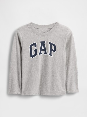 Gap Erkek Bebek Gri Gap Logo T-Shirt