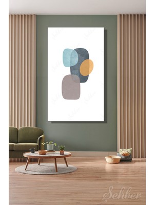 Şehber Dikey Kanvas Tablo Tekli Ev Kafe Ofis Tracie Andrews East End Prints Cyra Soyut Duvar Sanatı 2510