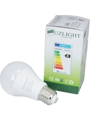 Uzlight Uzlıght 10W 6500K 806LM 220240V Beyaz Işık LED Ampul