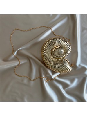 Öznora Gold Kadın Nautilus Model Abiye Çanta