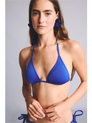 DeFacto Regular Fit Sax Mavi Bikini Üstü T3666AZ26SM