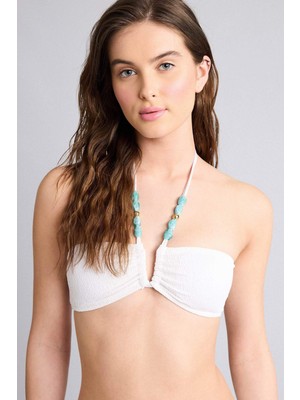 DeFacto Regular Fit Krinkıl Kumaş Bikini Üstü G3771AX26SM