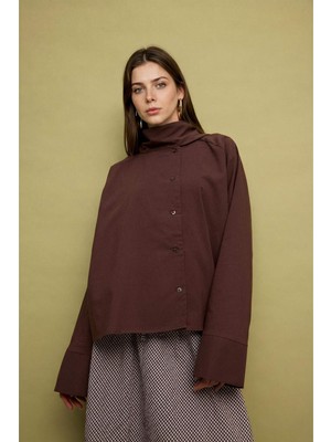 DeFacto Regular Fit Poplin Uzun Kollu Tunik H8904AX26AU