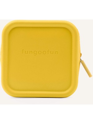 Fungoofun x DeFacto Kadın Sarı Mini Kare Çanta H9293AXNS
