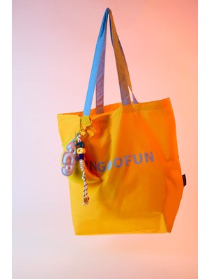 Fungoofun x DeFacto Kadın El Sarı Çantası H9317AXNS