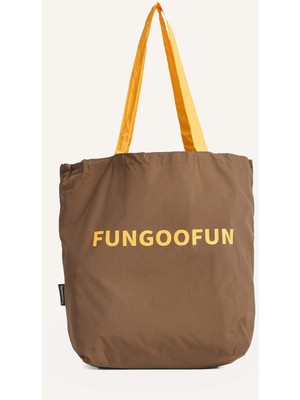 Fungoofun x DeFacto Kadın El Kahverengi Çantası H9317AXNS