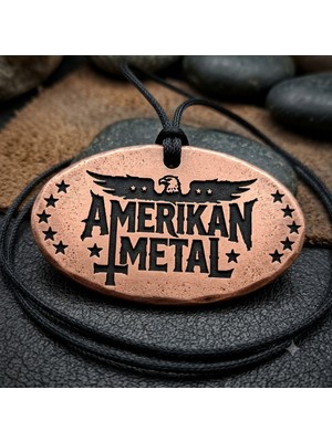 Yerlikaya Bakır Amerikan Metal Bakır Kolye