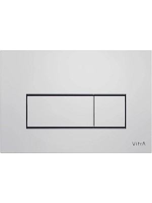 Vitra Root Square Kumanda Paneli, Parlak Krom (740-2380)