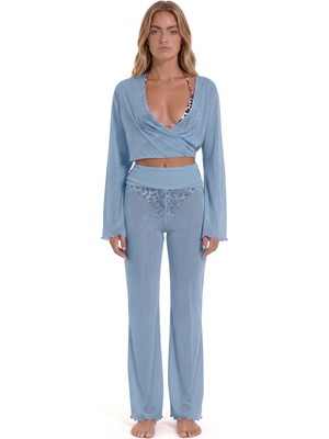 Louren Transparan Maxi Pantalon P25044