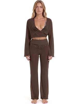 Louren Transparan Maxi Pantalon P25044