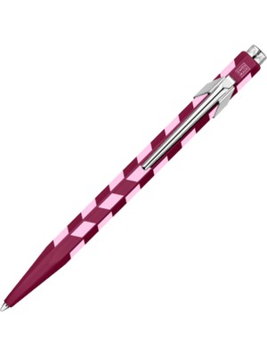 Caran D'ache 849 Mosaic Ballpoint Pen Garnet Red