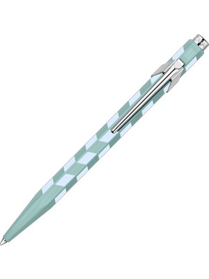 Caran D'ache 849 Mosaic Ballpoint Pen Water Green