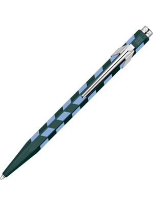 Caran D'ache 849 Mosaic Ballpoint Pen Spruce Green