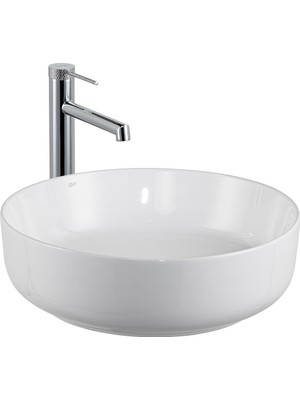 Lena E-W1201 Tezgah Üstü Lavabo Beyaz