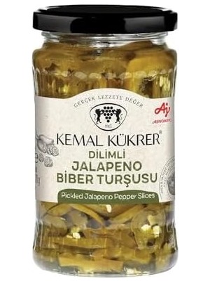 Aesco Jalapeno Biber Turşusu Cam Kavanoz 330 gr