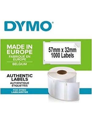 Aesco Dymo Lw 1154 Etiket Muadil 32 mm x 57 mm 1000 Adet Etiket LW-450
