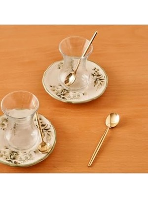 Aesco Siena 6'lı Çay Kaşığı Seti