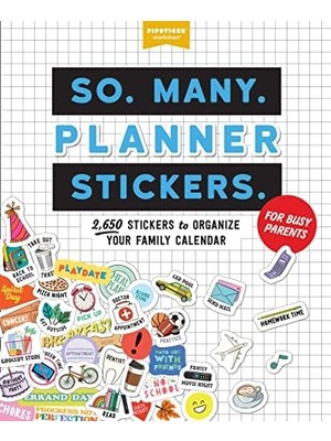 Aesco So. Many. Planner Stickers. For Busy Parents: 2,650 Stickers To Organize Your Family Calendar